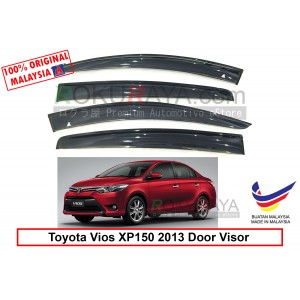 Toyota Vios NCP150 (3rd Gen) 2013-2018 AG Door Visor Air Press Wind Deflector (Big 12cm Width)